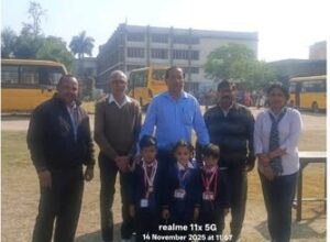 “बाल दिवस पर खेलों के संग बच्चों ने मनाया उत्सव @ जी.आर.एस.डी स्कूल”